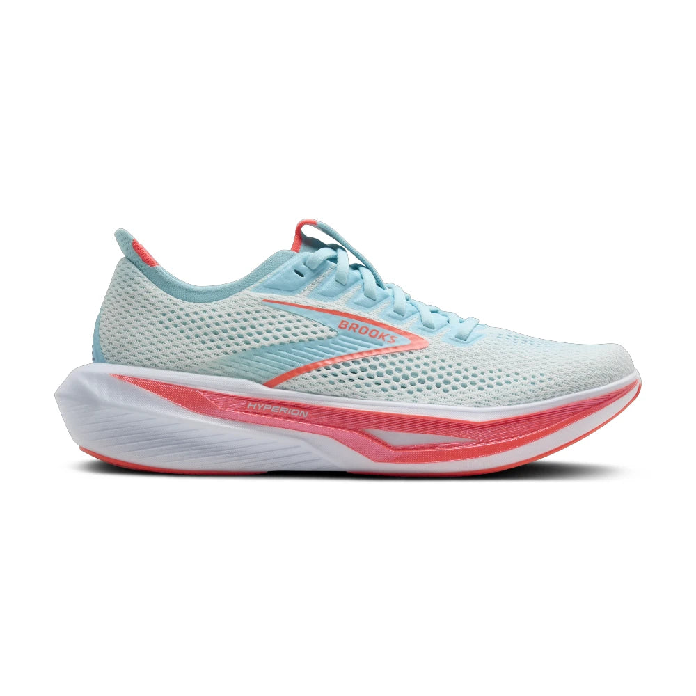 Brooks Hyperion 3 Dame - White/Pink Clay/Atomizer - Endurance Sport
