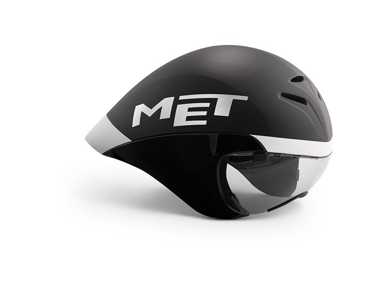 MET Drone Wide Body - Black White/Matt Glossy - Endurance Sport