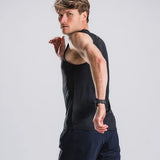 Fusion Mens C3 Singlet - Black
