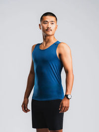 Fusion Mens C3 Singlet - Night/Blue