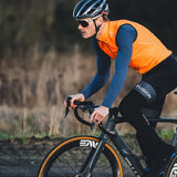 Fusion Mens Light LS Cycling Jersey - Night Blue