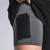 Fusion Mens Run Shorts - Black