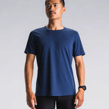Fusion Mens Tempo One Run T-Shirt - Night Blue