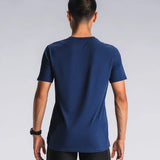 Fusion Mens Tempo One Run T-Shirt - Night Blue