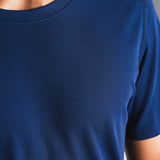 Fusion Mens Tempo One Run T-Shirt - Night Blue