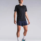 Fusion Mens Tempo One Run T-Shirt - Black