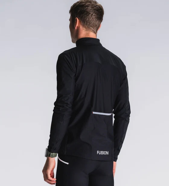 Fusion Mens S2 Run Jacket - Black