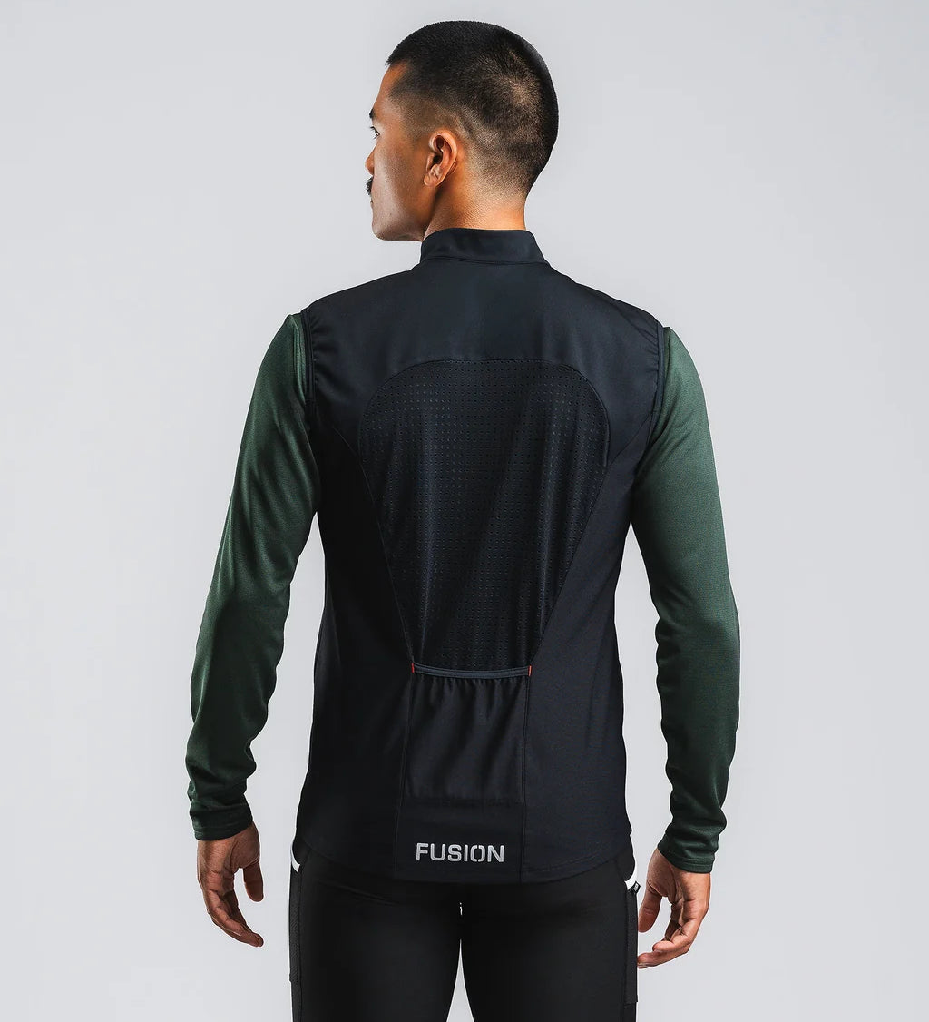 Fusion Mens S2 Run Vest - Black