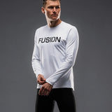 Fusion TEMPO!  LS Shirt - White
