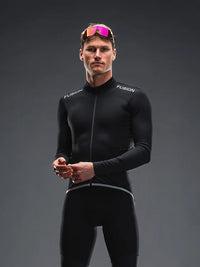Fusion Tempo PRO Cycling Jacket - Black