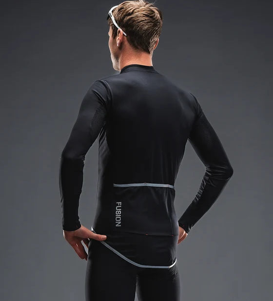 Fusion Tempo PRO Cycling Jacket - Black