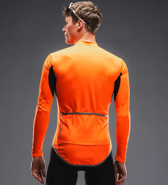 Fusion Tempo PRO Cycling Jacket - Orange