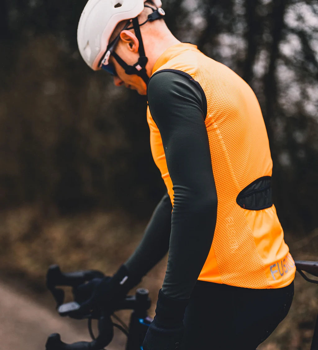 Fusion Tempo! Pro Cycling Vest - Orange