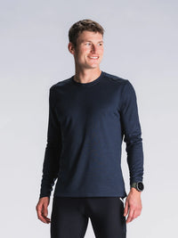 Fusion Mens Technical Merino 150 LS - Night Blue