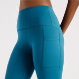 New Balance Sleek Pocket High Rise Legging 27 Dame - Streamsong