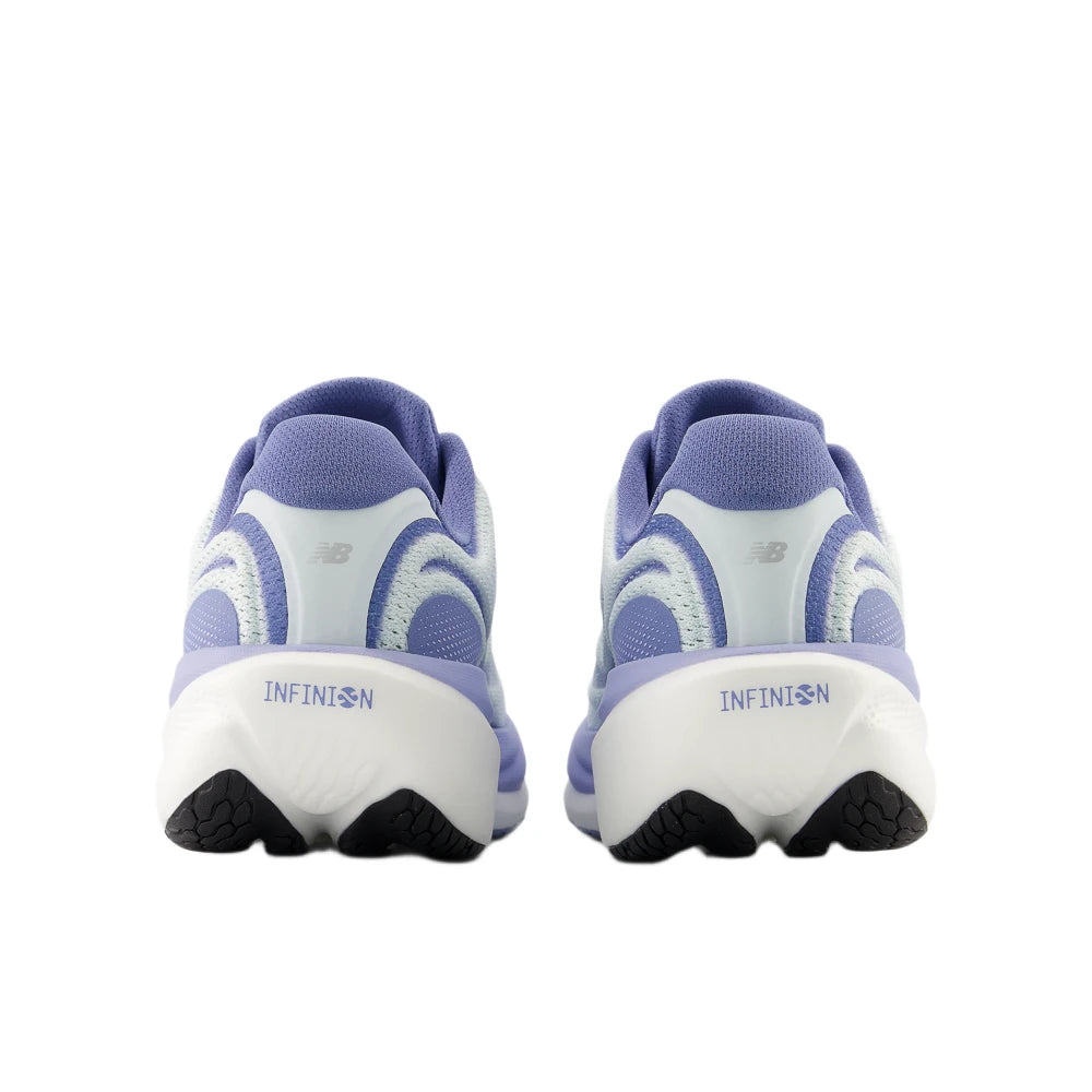 New Balance 1080v15 Breathe Dame - Glint Blue/Silver Metallic/Fairweather Blue - Endurance Sport