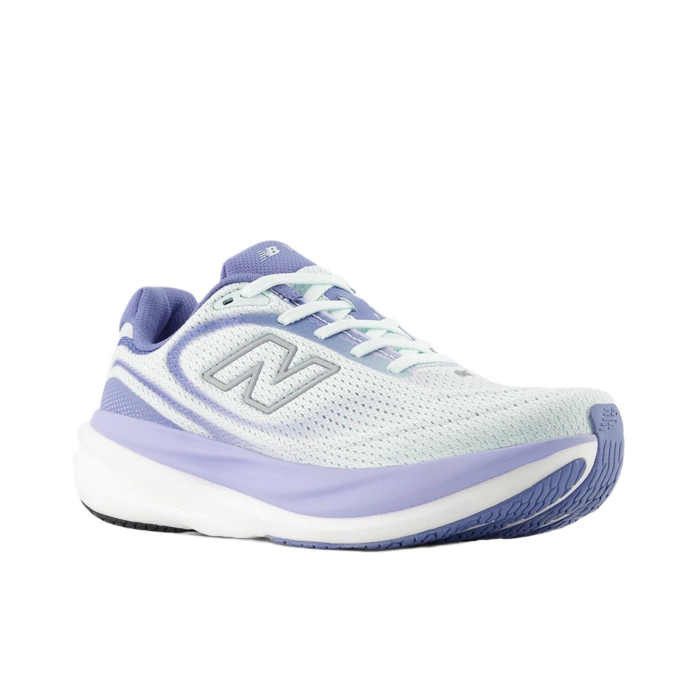 New Balance 1080v15 Breathe Dame - Glint Blue/Silver Metallic/Fairweather Blue - Endurance Sport