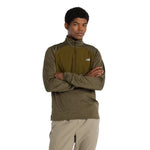 New Balance Athletics Heat Grid 1/2 Zip Herre - Woodland Heather - Endurance Sport