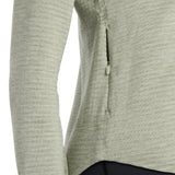 New Balance Athletics Heat Grid 1/2 Zip Dame - Garter Snake Heather - Endurance Sport