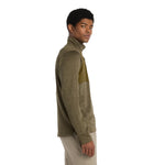 New Balance Athletics Heat Grid 1/2 Zip Herre - Woodland Heather - Endurance Sport