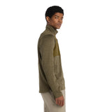 New Balance Athletics Heat Grid 1/2 Zip Herre - Woodland Heather - Endurance Sport