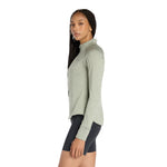 New Balance Athletics Heat Grid 1/2 Zip Dame - Garter Snake Heather - Endurance Sport
