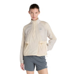 New Balance Womens Better Run Water Resistant Jacket - Linen - Endurance Sport