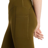 New Balance Sleek Pocket High Rise Legging 27 Dame - Woodland - Endurance Sport