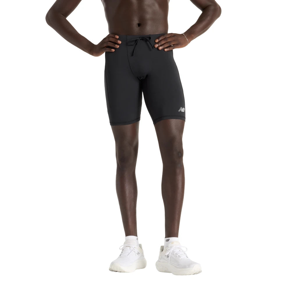 New Balance  RC Pocket Half Tight 9 Herre - Black/Slate Grey - Endurance Sport
