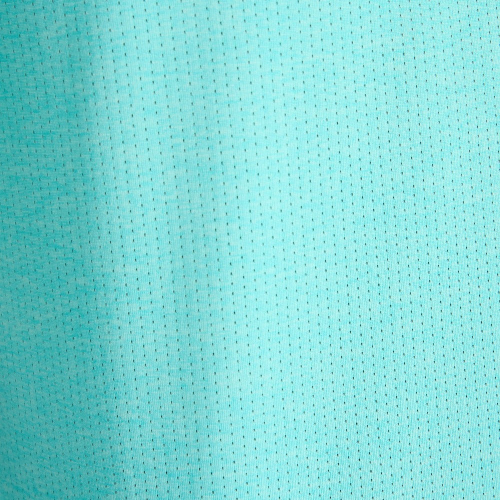 New Balance Athletics Run T-shirt Herre - Cyber Jade med fokus på stoffet