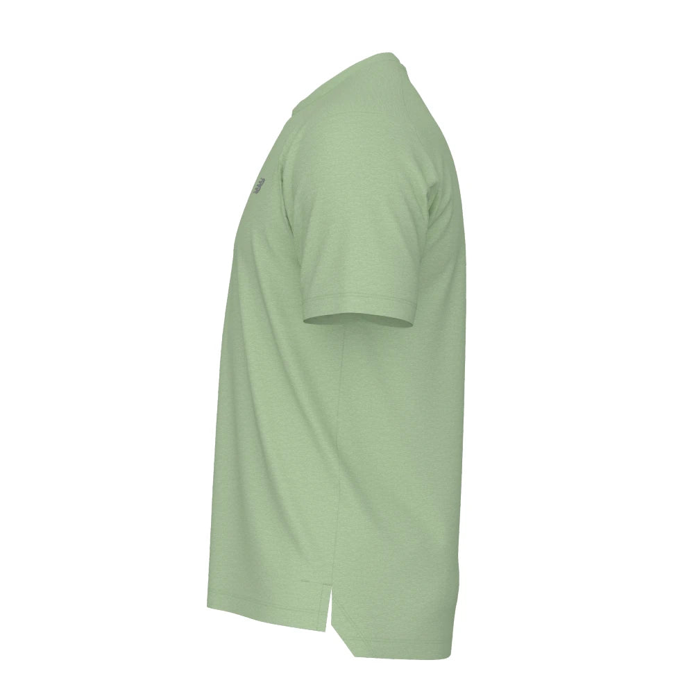 New Balance Athletics T-Shirt Herre - Melon Water set fra siden