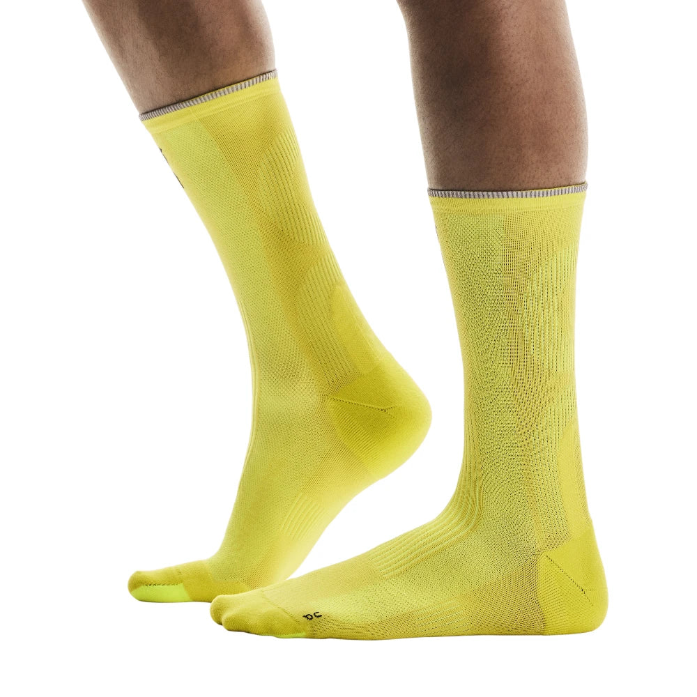 Performance Run Sock High - Lime - Endurance Sport