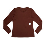 SAYSKY W Logo Pace Long Sleeve - Red - Endurance Sport