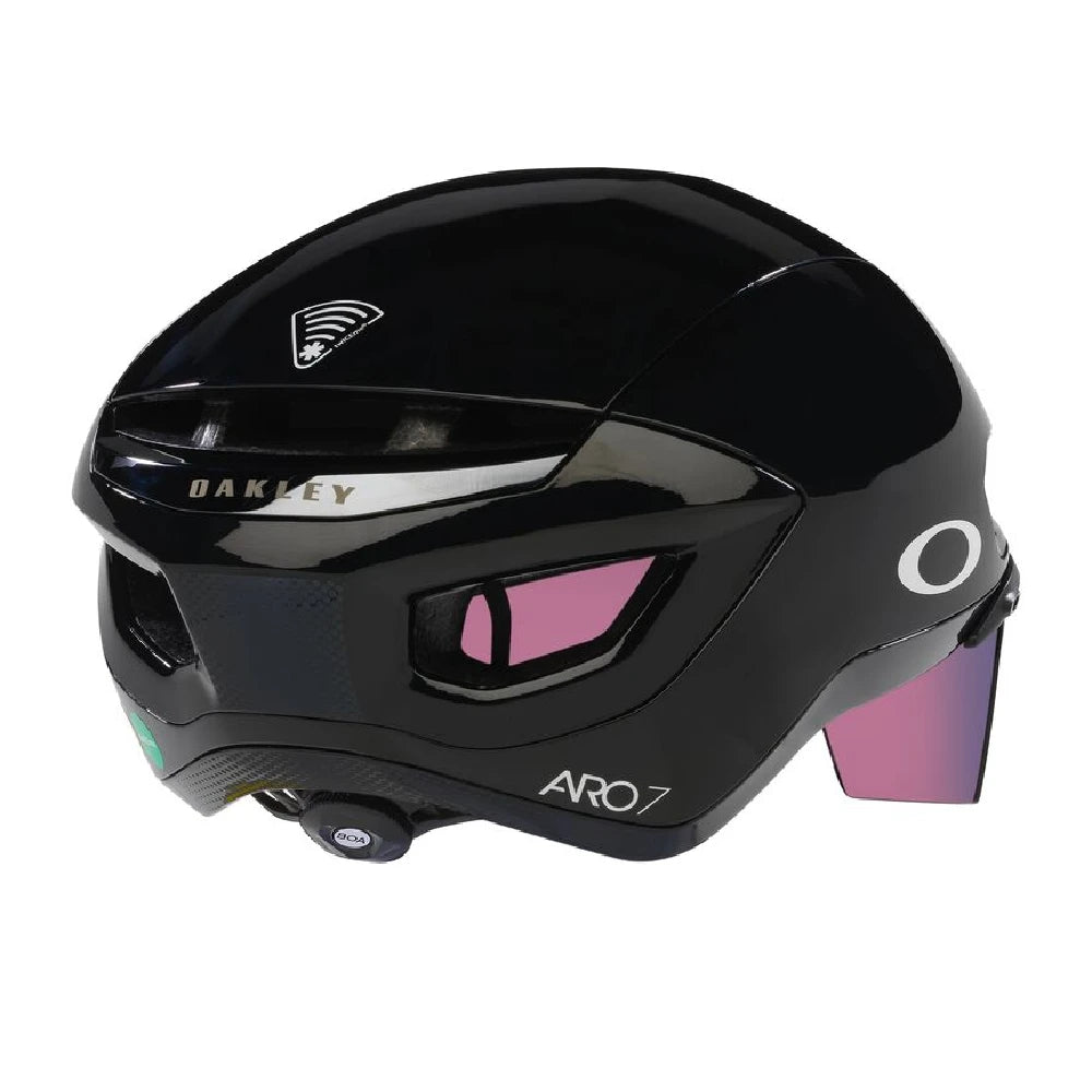 Oakley ARO7 - Black Gloss ICE/Prizm Road - Endurance Sport