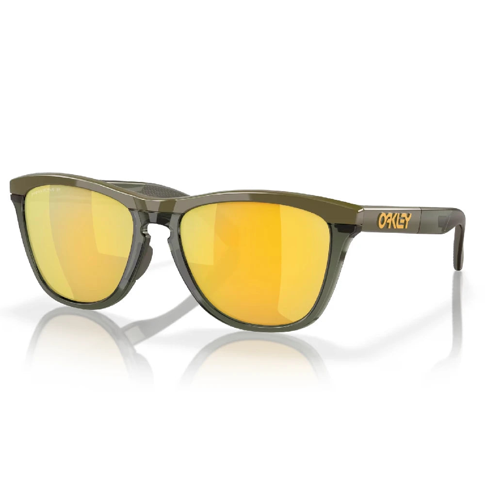 Oakley Frogskins Range - Dark Brush/Olive Ink/Prizm 24K Polarized - Endurance Sport