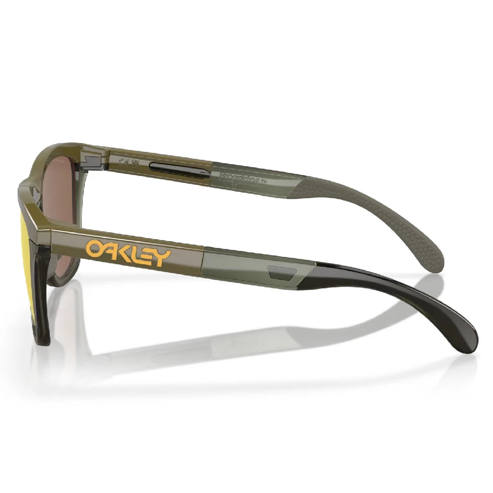 Oakley Frogskins Range - Dark Brush/Olive Ink/Prizm 24K Polarized - Endurance Sport