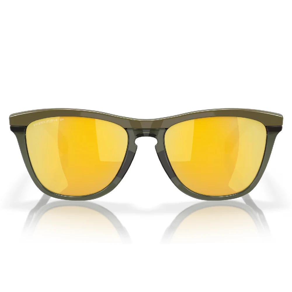 Oakley Frogskins Range - Dark Brush/Olive Ink/Prizm 24K Polarized - Endurance Sport