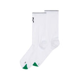 On Elite Run Sock High - White/Ivory - Endurance Sport