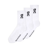 On Logo Sock High 3-pack - White - Endurance Sport