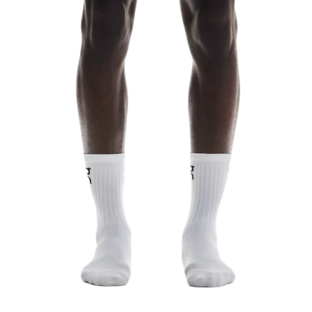 On Logo Sock High 3-pack - White - Endurance Sport
