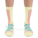 On Performance High Sock - Hay/Rose - Endurance Sport