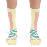 On Performance High Sock - Hay/Rose - Endurance Sport