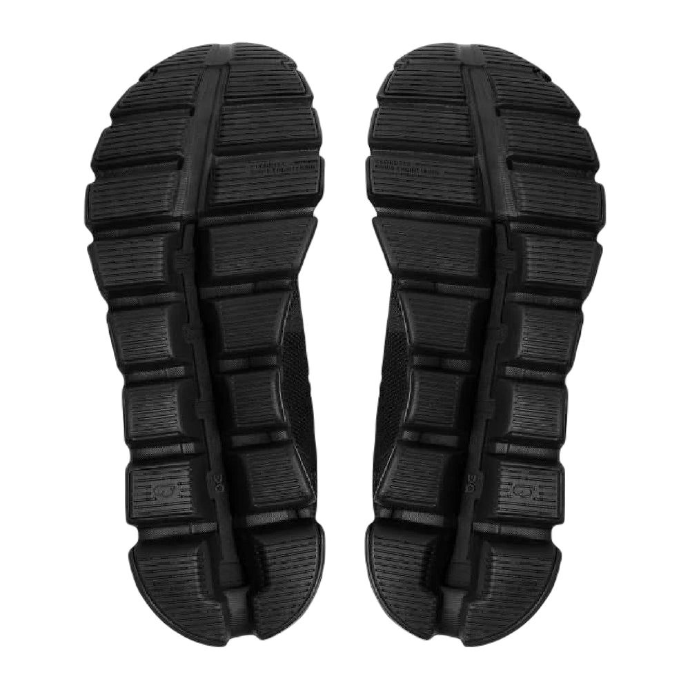 On Cloud 5 Dame - All Black set fra bunden