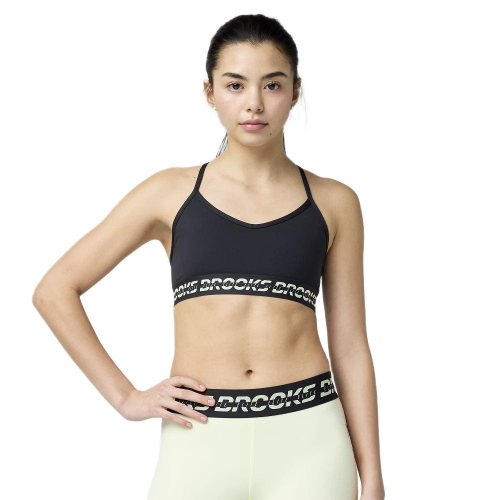 Brooks PR Elite Bra - Black/Luminary - Endurance Sport