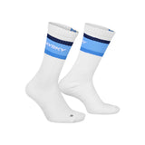 SAYSKY Pace High Socks - White/Blue - Endurance Sport
