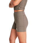 SAYSKY W Combat+ Rib Short Tights 4'' - Taupe - Endurance Sport
