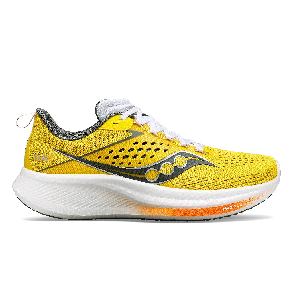 Saucony Ride 17 Herre - Canary/Bough - Endurance Sport
