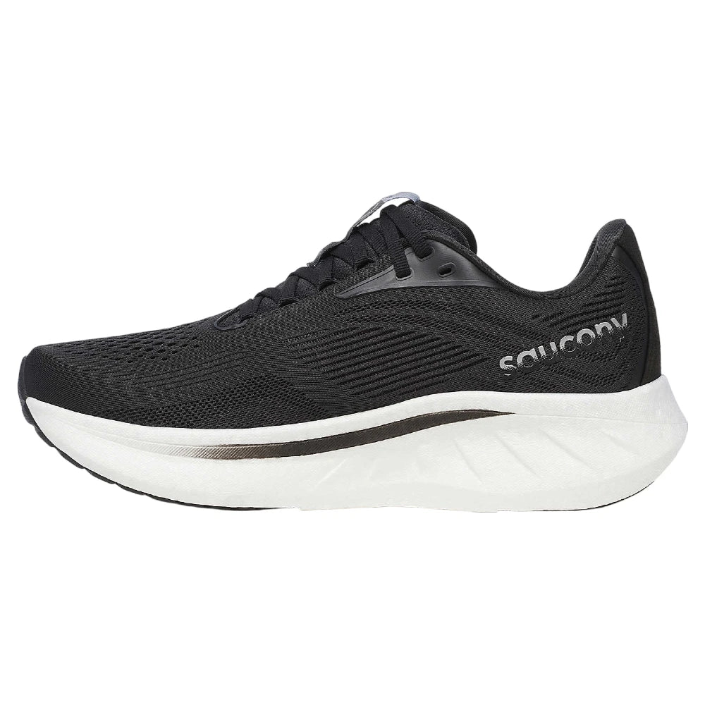 Saucony Ride 18 Herre - Black/White - Endurance Sport