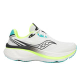 Saucony Hurricane 26 Herre - White/Citron
