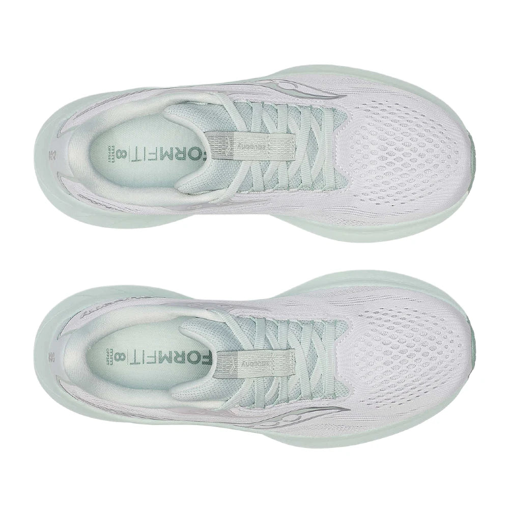 Saucony Ride 18 Dame - Fog/Mist - Endurance Sport